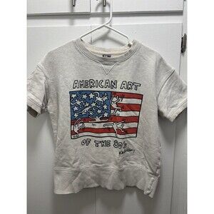 Keith Haring Americans Pop Art Short-sleeve sweatshirt